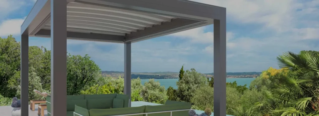 Pergola en toile proche de La Roche sur Yon